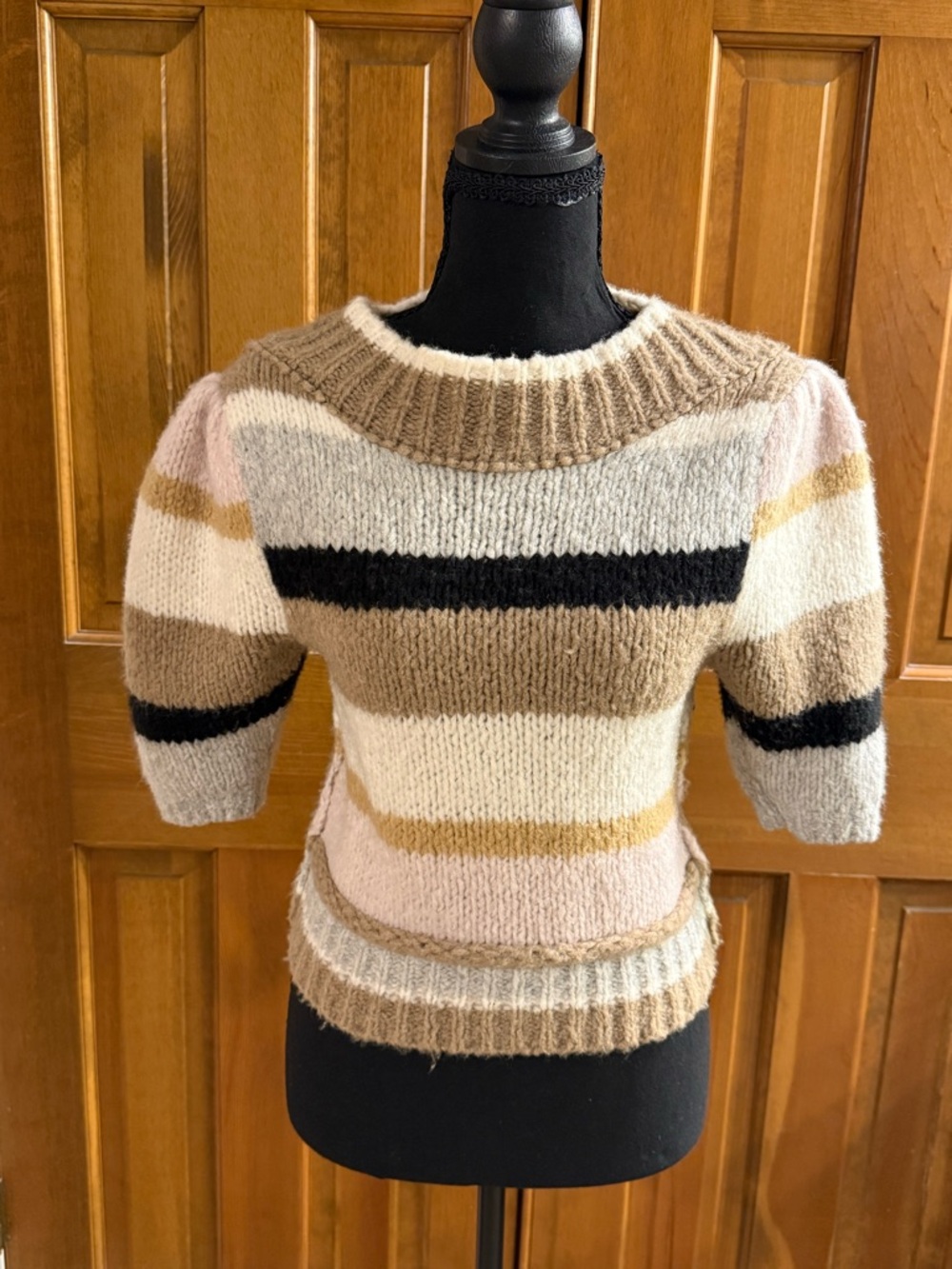 Free People Foxy Stripe Pullover XS